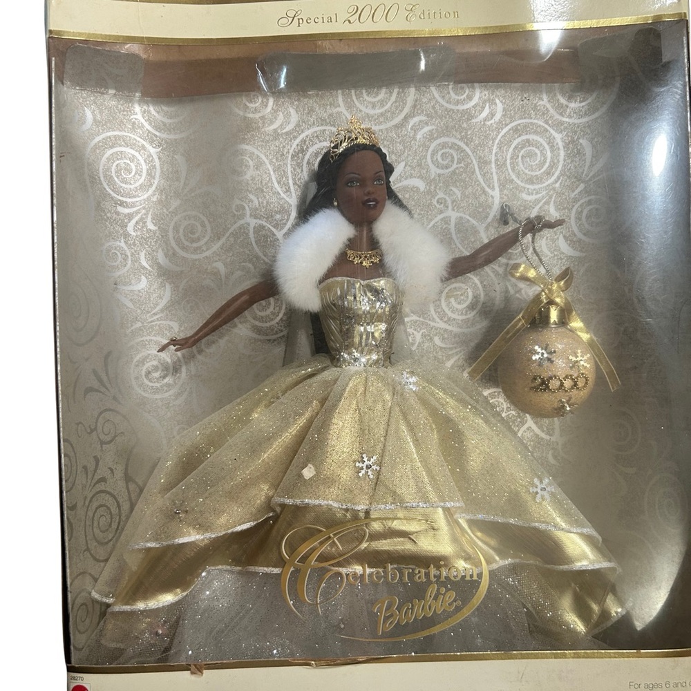 Rare Millennial Celebration Barbie African American Special Edition Doll